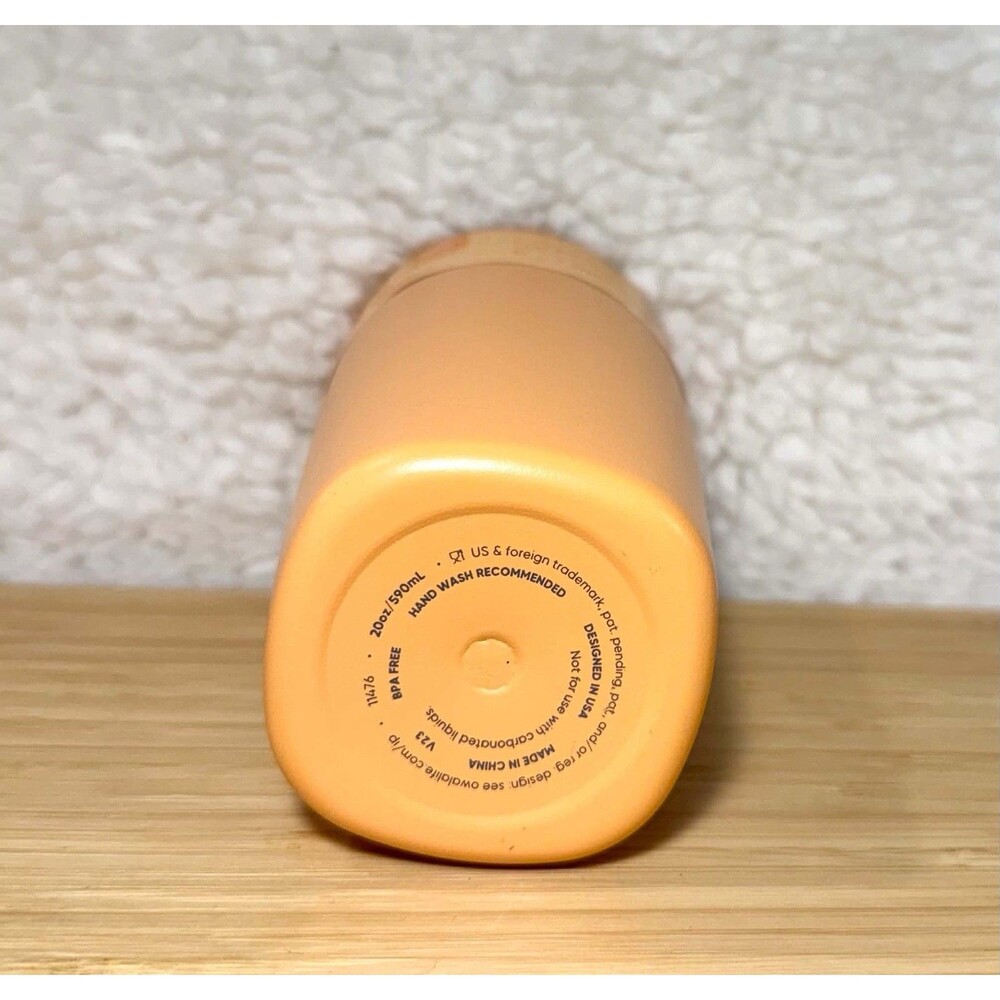Owala 20oz SmoothSip Coffee Tumbler Tangy Tango Orange No Lid READ - Picture 6 of 7